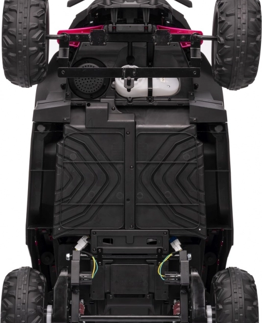 Gyermek elektromos autó Buggy Madman UTV-MX rózsaszín