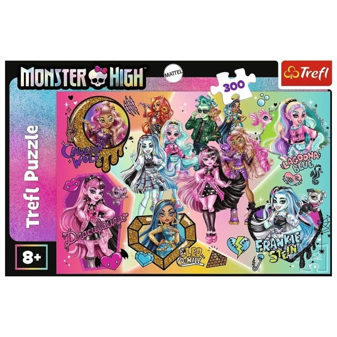 Trefl Puzzle Monster High: zombik a csúcson 300 darab