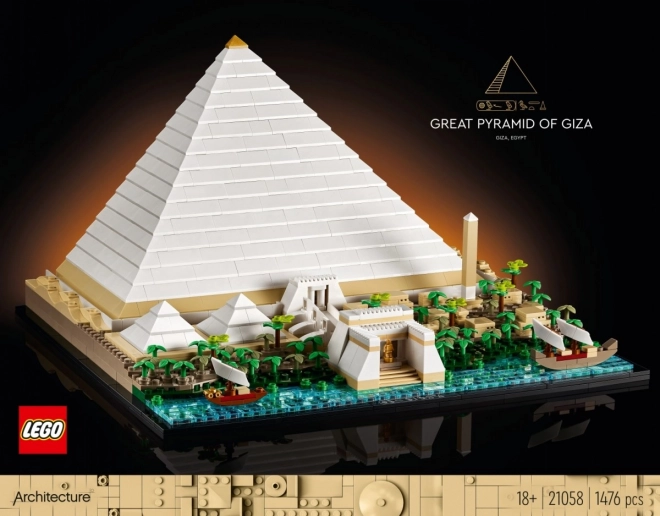 Lego architecture kheopsz piramis építőkészlet