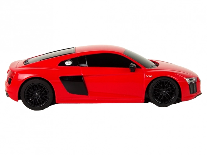 Rádióvezérelt Audi R8 Rastar Piros 1:24