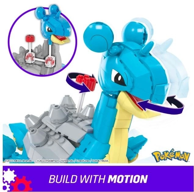 Mega Pokémon Lapras építő készlet