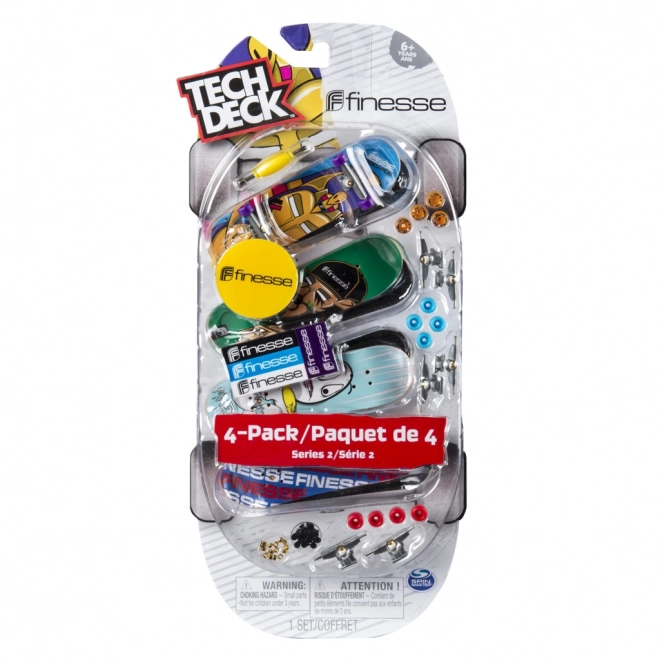 Tech Deck ujjdeszka 4 darabos készlet