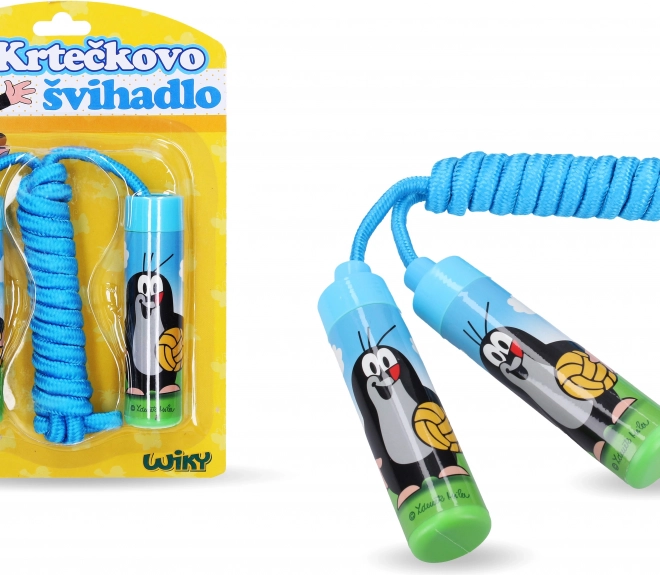 Ugrálókötél Krtek motívummal