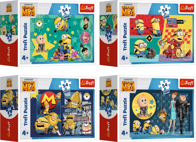 Trefl puzzle – Minionok móka 54 darabos készlet