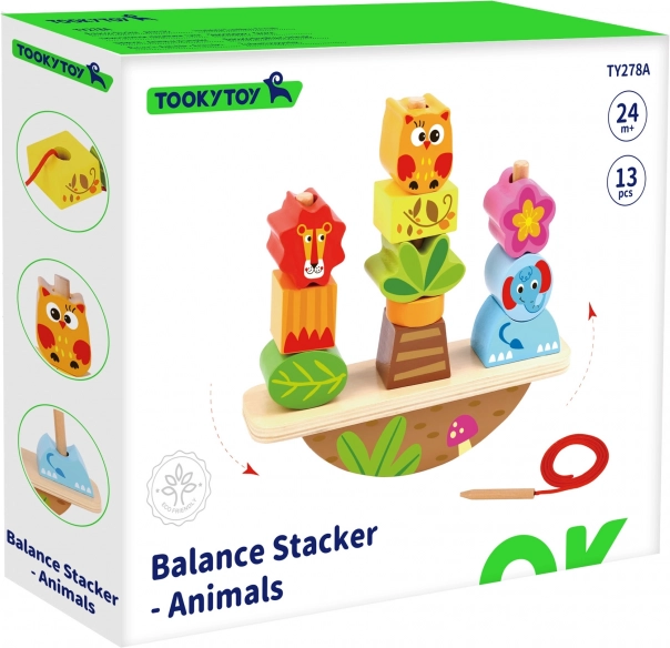 Tooky Toy Egyensúlyozó állatkák
