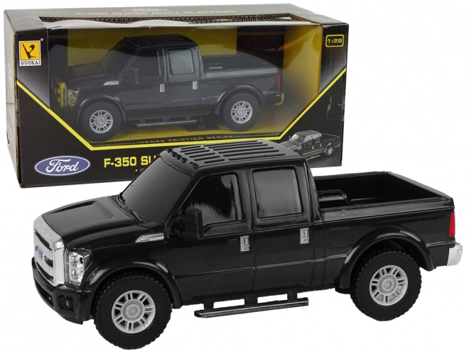 Fekete Ford F-350 Pickup Surlódásos Meghajtású