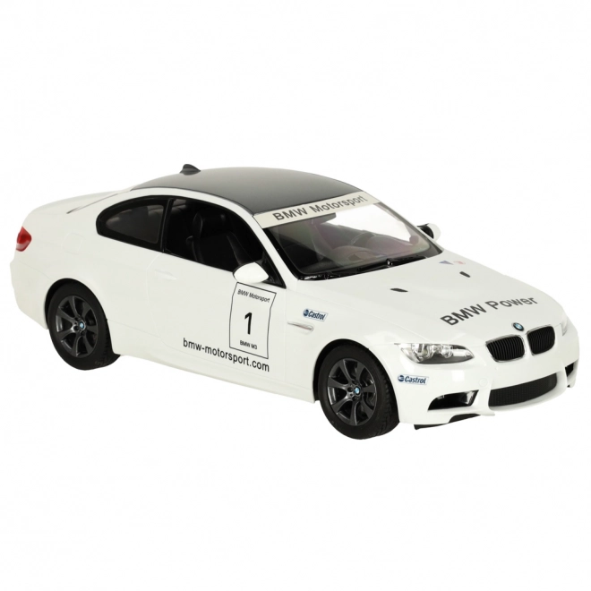 Távirányítós BMW M3 autó 1:14 fehér