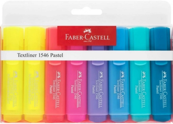 Faber-Castell Textliner kiemelő filctoll készlet - 8 darab