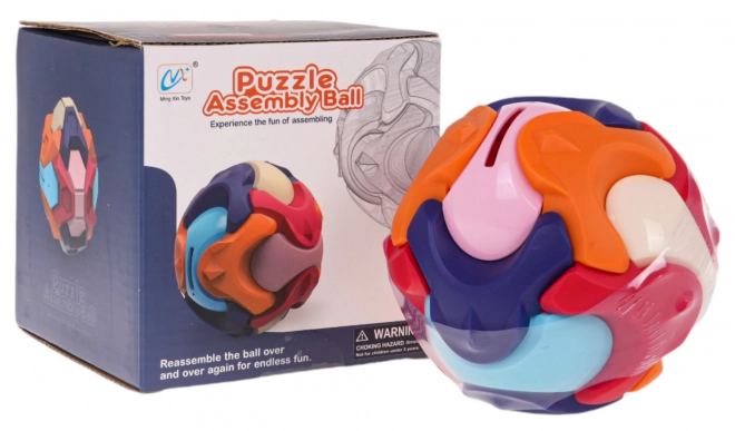 3D logikai golyó puzzle gyerekeknek