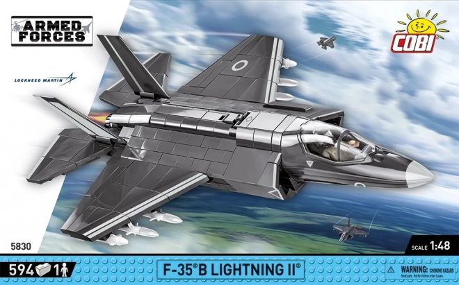 Cobi F-35B Lightning II harcászati repülőgép építőkészlet