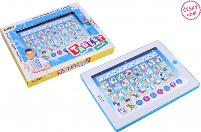 Gyerek oktató maxi tablet – kék