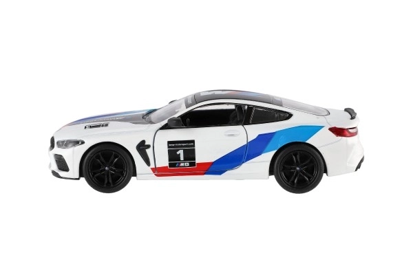 Kinsmart bmw m8 competition coupé autó modell