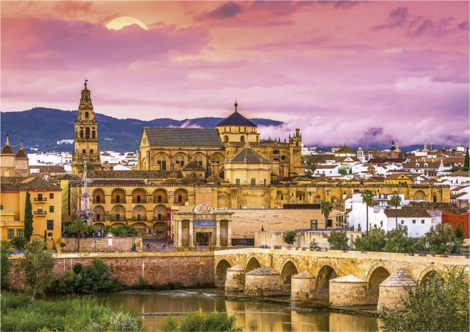 Educa puzzle Naplemente Spanyolországban: Córdoba 1000 darab
