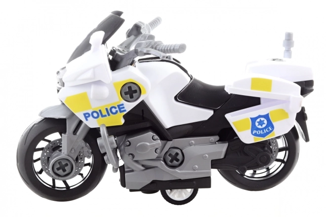 Összeszerelhető világító motorkerékpár