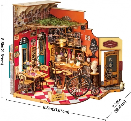Miniatűr házikó Bar és bisztró Cheers