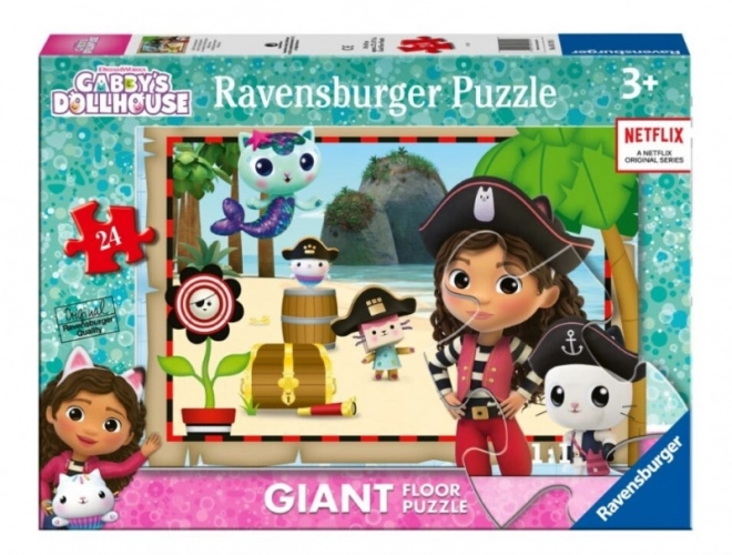 Ravensburger 24 darabos óriás puzzle - gabi cica háza