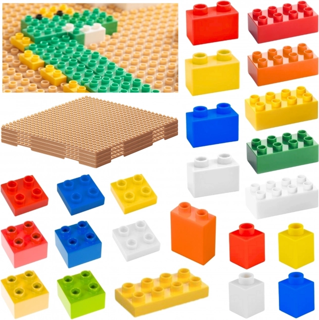 Masterkidz építőkocka készlet STEM 135 db tartozékokkal panelhez 4 db