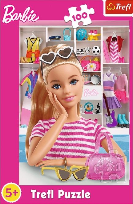 barbie 100 darabos puzzle