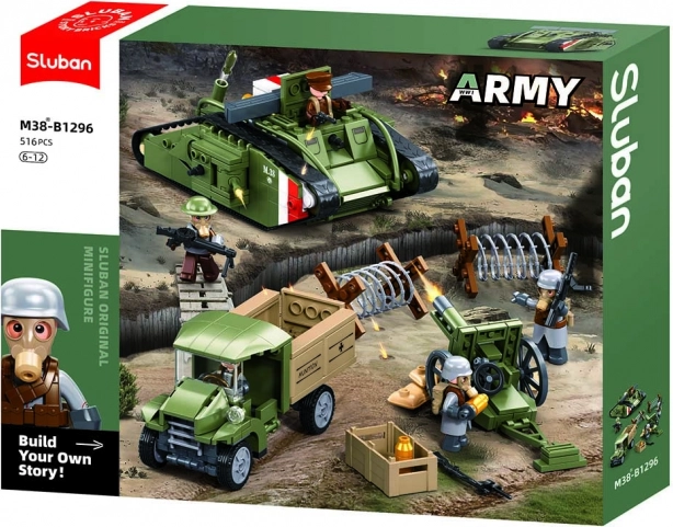 Sluban Hadsereg Tank a második világháborúból