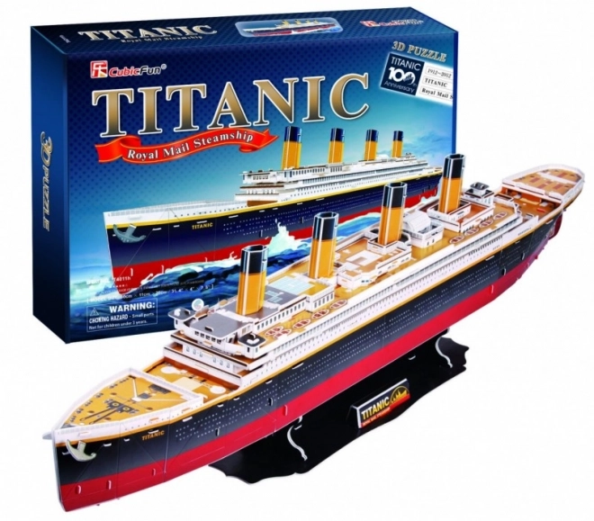 3D puzzle Titanic nagy készlet