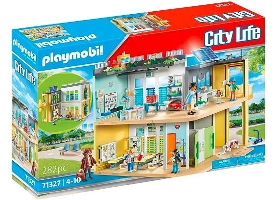 City Life 7 nagy iskola figura készlet