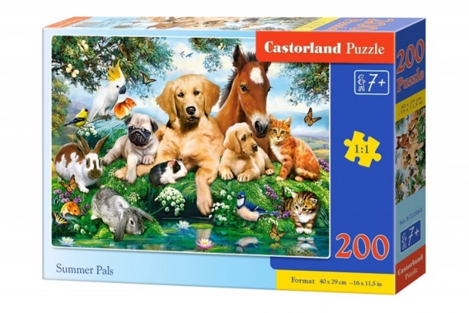 Summer Pals puzzle 200 darabos