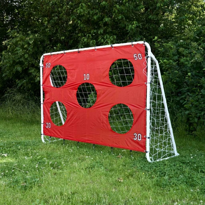Gyerek focikapu precíziós hálóval 2 az 1-ben 215 x 153 x 76 cm