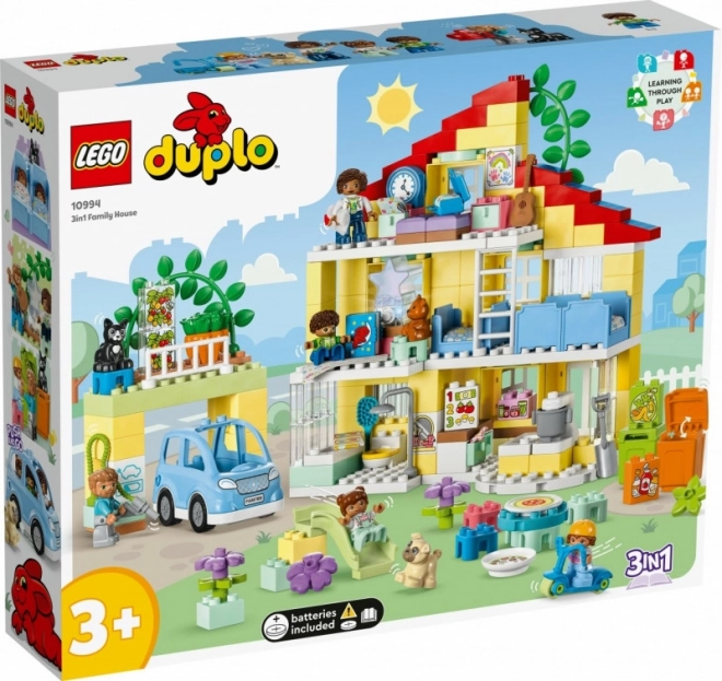 Lego Duplo családi ház 3 az 1-ben készlet