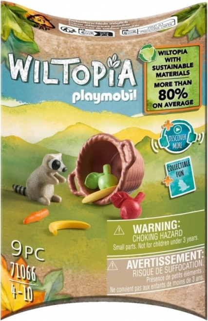 Wiltopia mosómedve figura készlet