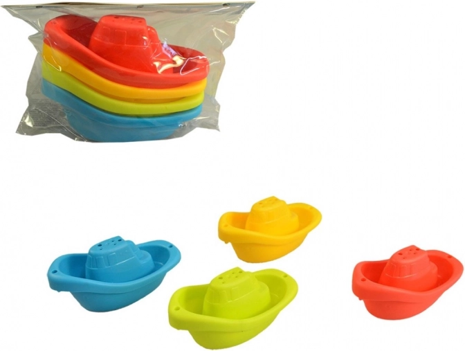 Hajócskák vízbe 11 cm, 4 db