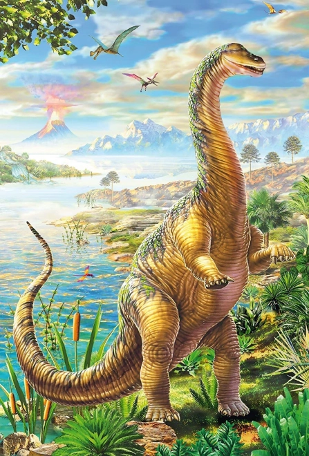 Schmidt dinoszaurusz kaland puzzle 3x48 darabos