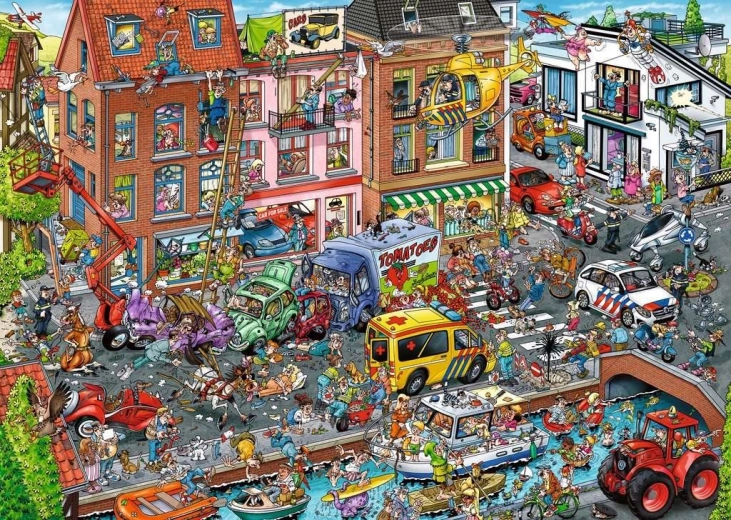 Ravensburger puzzle: Ray's Comic – modern kor, 1000 darab