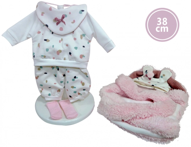 Llorens baba ruha 38 cm-es babához