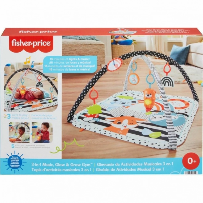 Fisher-Price 3 az 1-ben játszószőnyeg vidrával