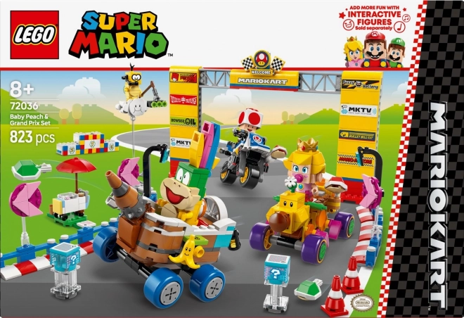 Lego Super Mario Baby Peach és Grand Prix készlet