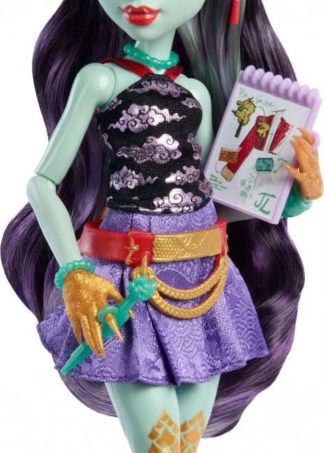 Monster High Jinafire Long baba kisállattal