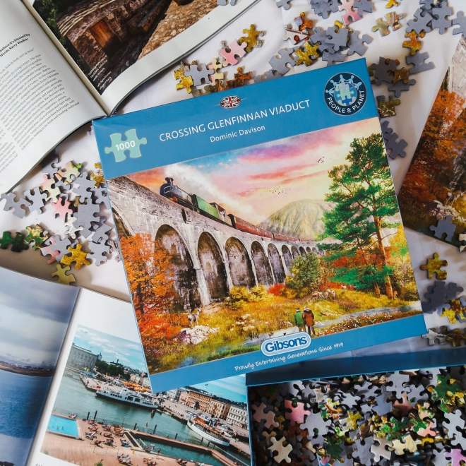 Glenfinnan-viadukt puzzle 1000 darabos