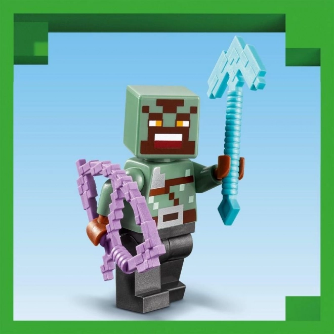 LEGO Minecraft A Nether Portálnál Zasazka