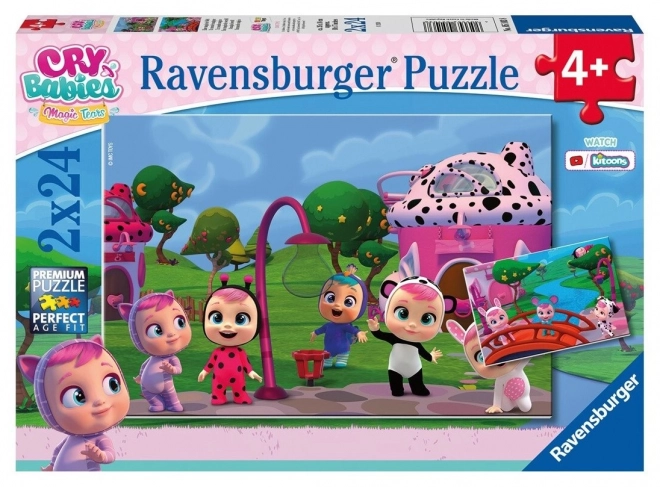 Cry Babies Magic Tears Ravensburger puzzle 2x24 darabos szett