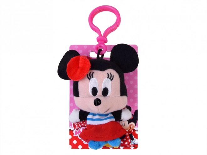 Disney Minnie egér plüss kulcstartó