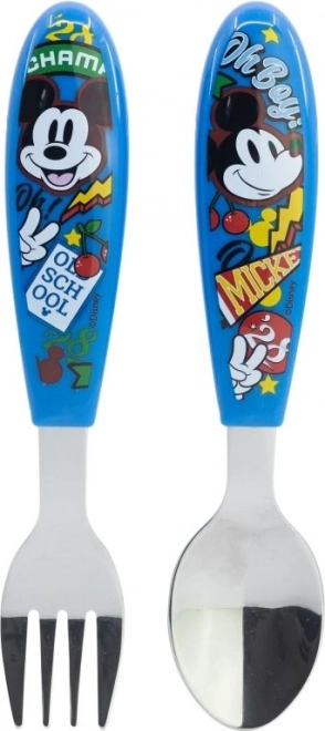 Mickey Mouse gyerek evőeszköz készlet