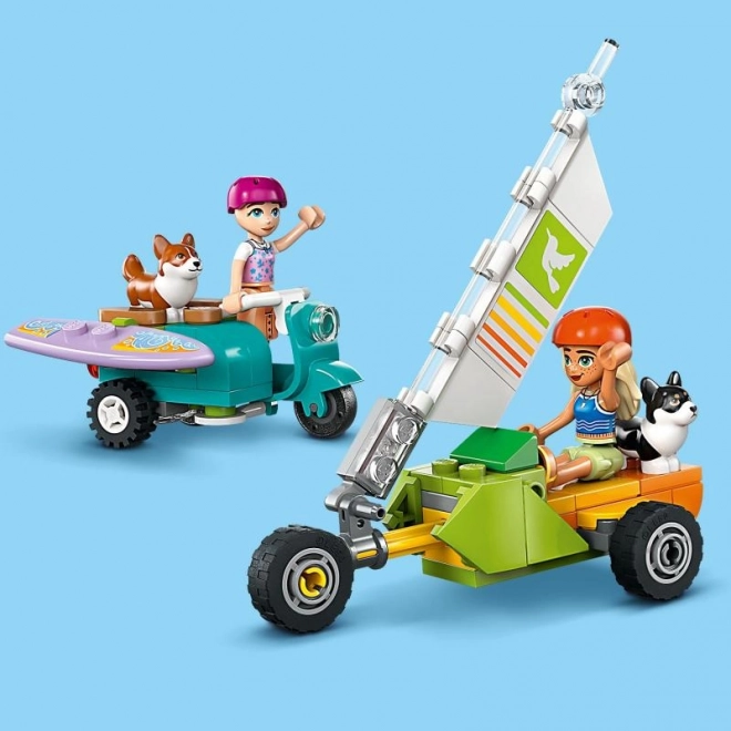 Lego Friends Kaland Szörfös Kutyákkal És Robogóval