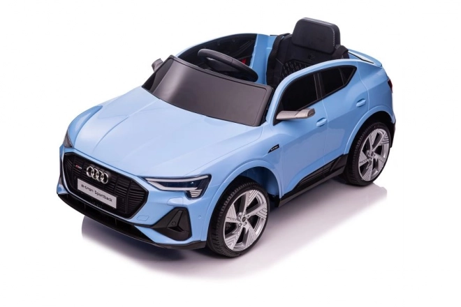 Audi E-Tron Akkumulátoros autó kék QLS-6688