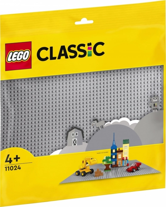 Szürke Építőlap LEGO Classic