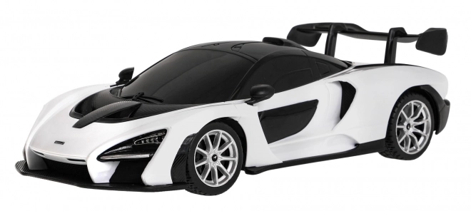 mclaren senna fehér távirányítós autó 1:24