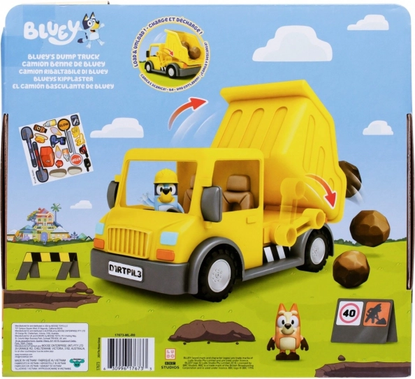 Bluey Szett Billenős Autóval és 2 Figurával