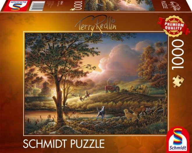 Schmidt Puzzle Napfényes Aratás 1000 Darabos