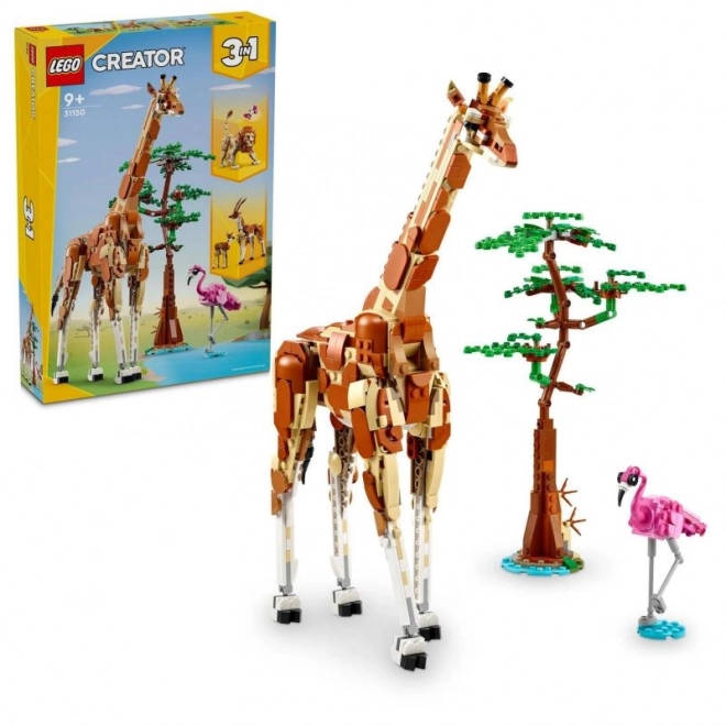 Lego Creator szafari állatok építő készlet