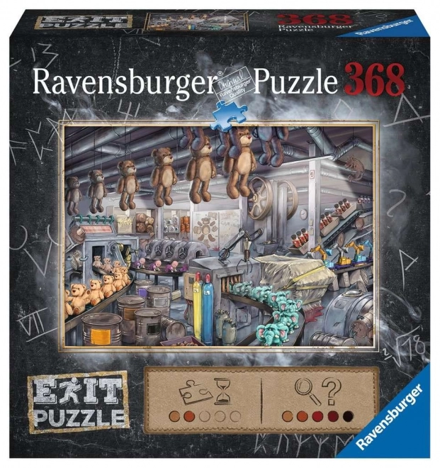 Ravensburger: Exit puzzle - Játékkészítő gyár 368 darabos