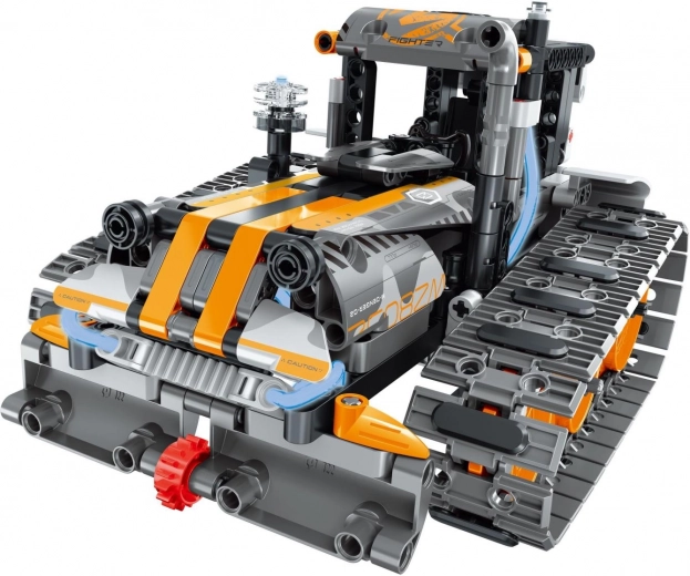 Funkcionális lánctalpas futómű és élethű részletek